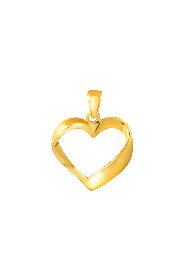 TOMEI Lusso Italia Love Pendant, Yellow Gold 916