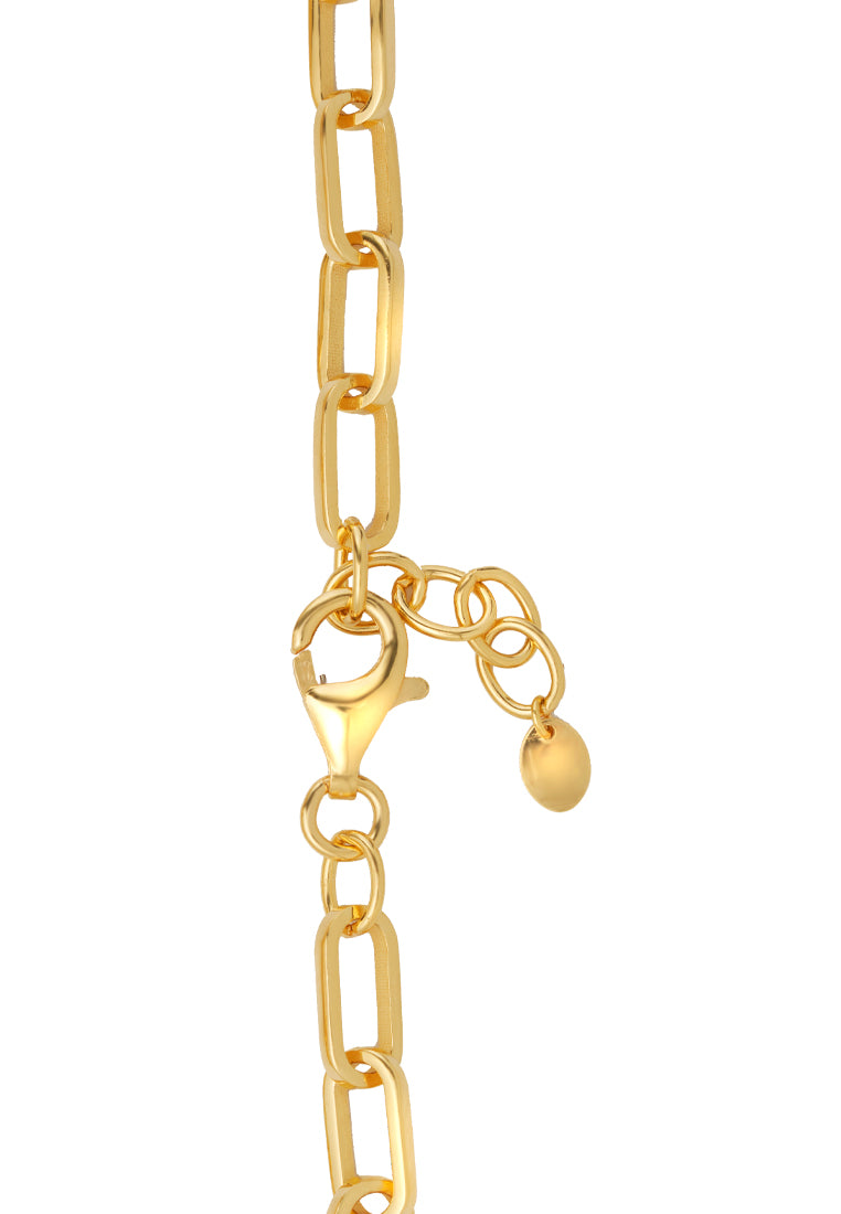 TOMEI Sinki Chain Bracelet, Yellow Gold 916