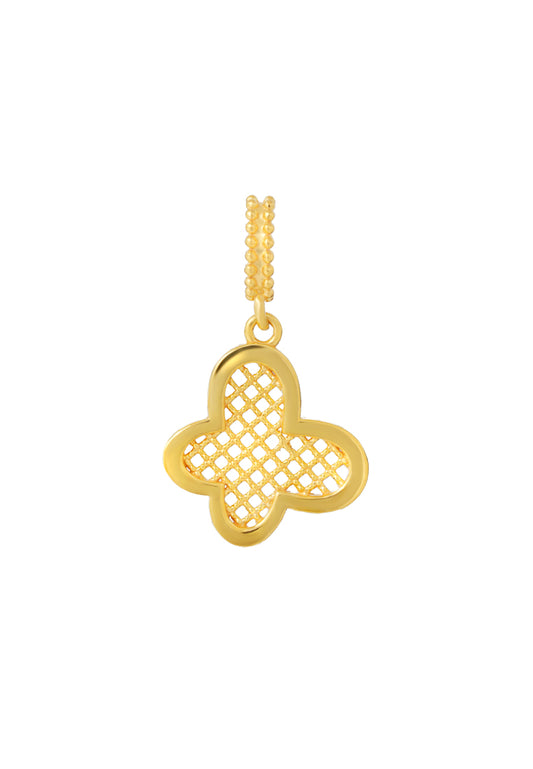 TOMEI Butterfly Pendant, Yellow Gold 916