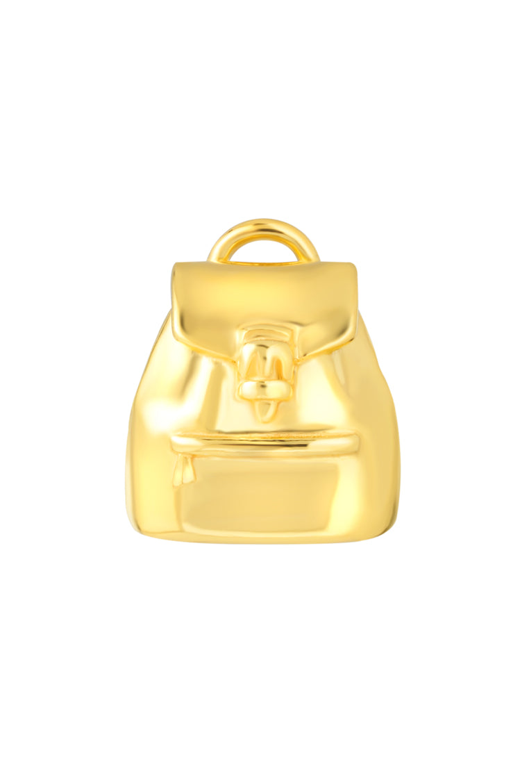 TOMEI Chomel Backpack Charm, Yellow Gold 916