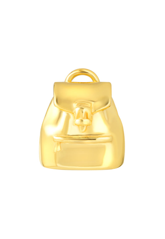 TOMEI Chomel Backpack Charm, Yellow Gold 916