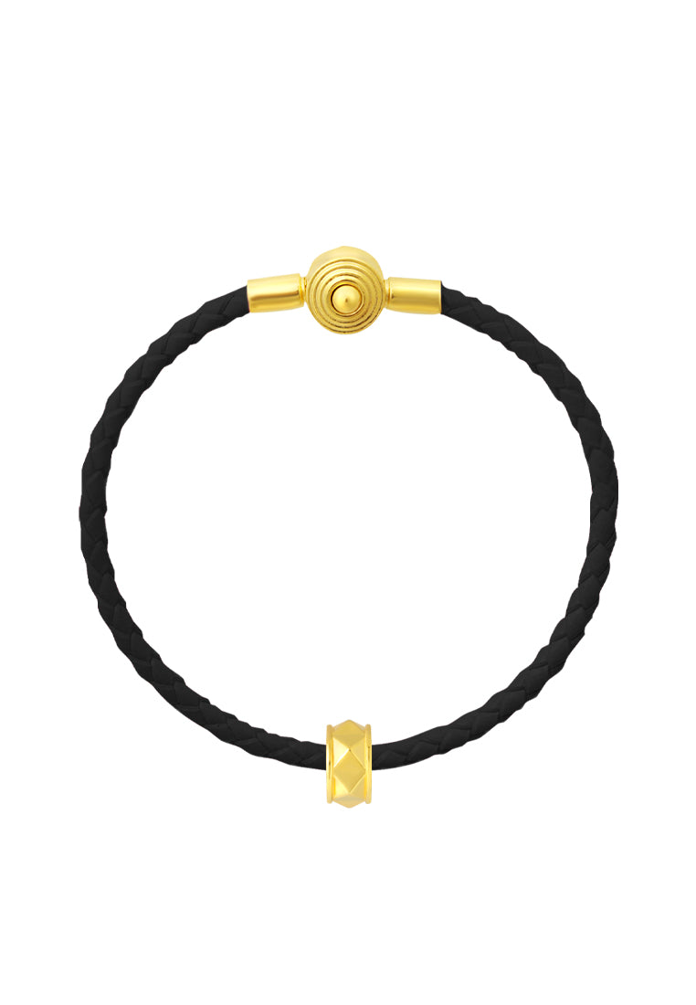 TOMEI Round Nut Charm, Yellow Gold 916