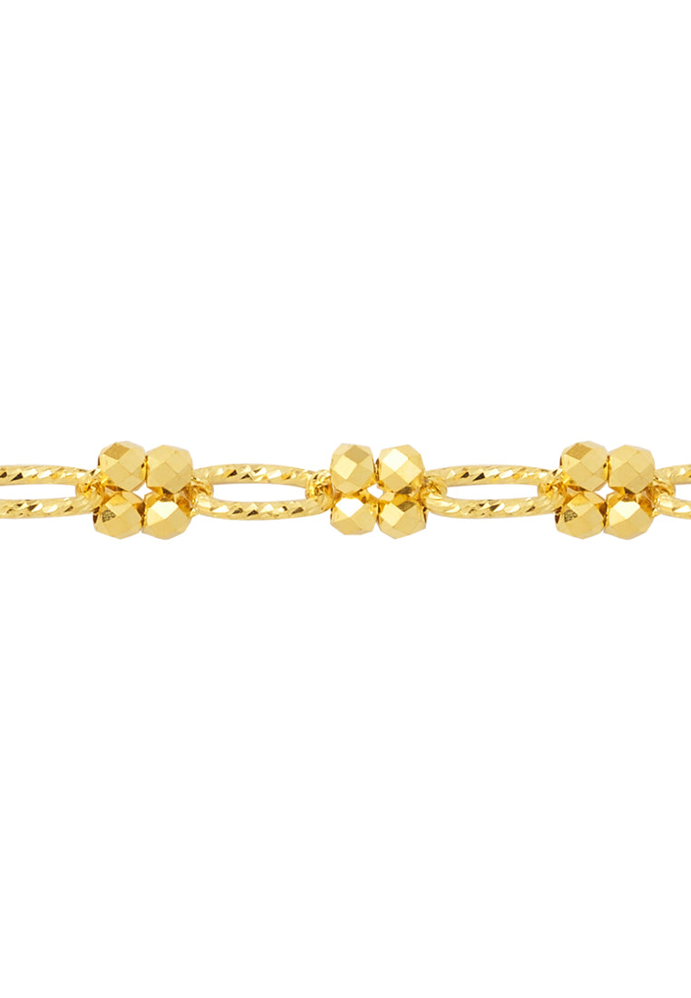 TOMEI Lusso Italia Bracelet, Yellow Gold 916
