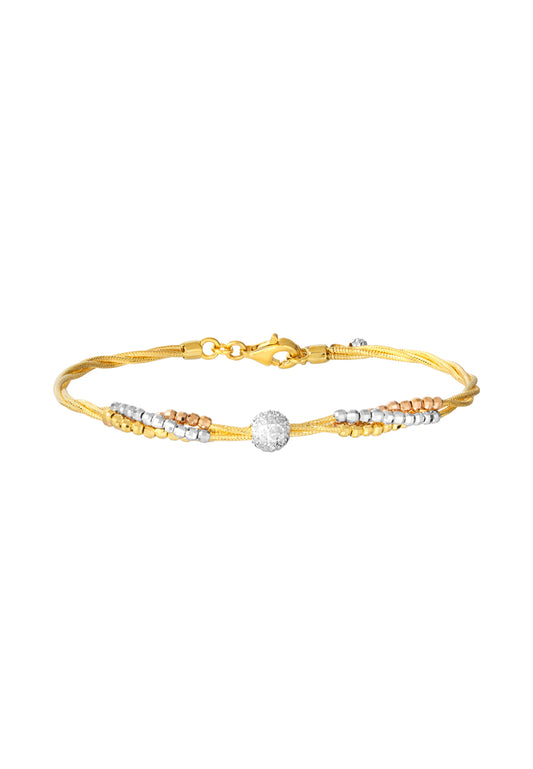 TOMEI Lusso Italia Bangle, Yellow Gold 916