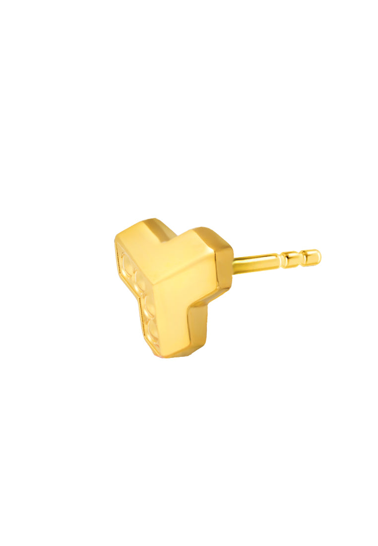 TOMEI Lusso Italia Earrings, Yellow Gold 916