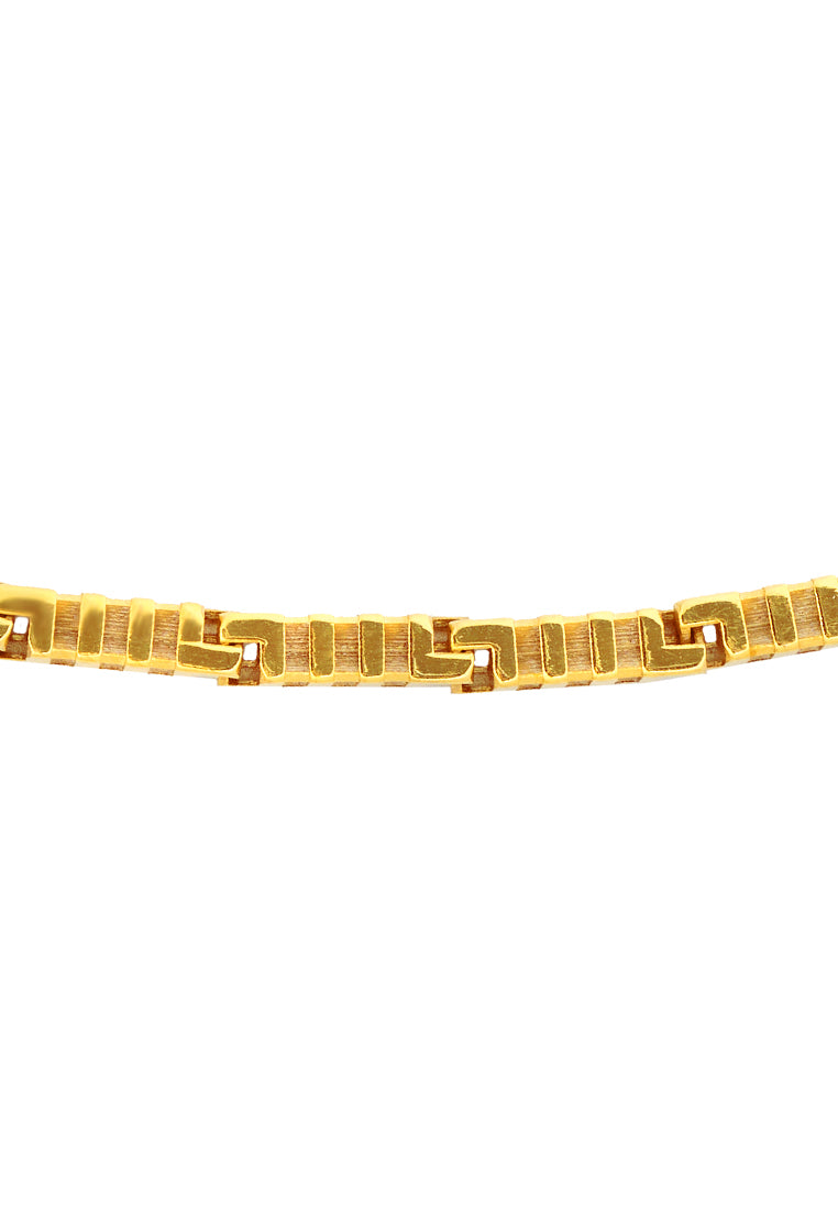 TOMEI Lusso Italia Bracelet, Yellow Gold 916