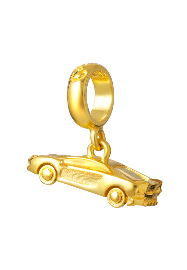 TOMEI Chomel Sport Car Charm, Yellow Gold 916