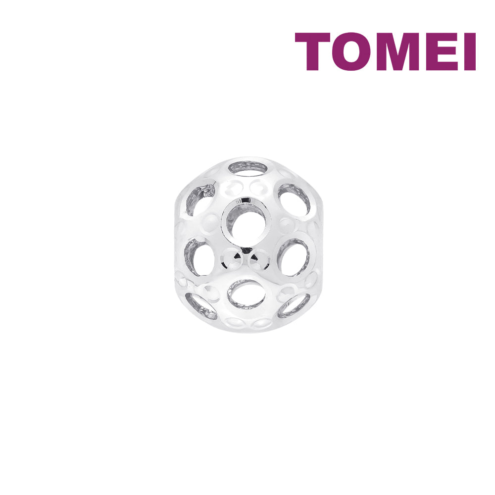 TOMEI Charm Of Bubbles, White Gold 585