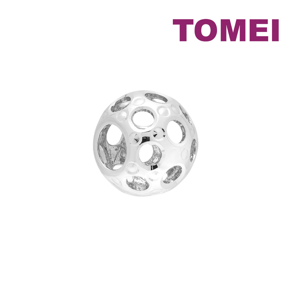 TOMEI Charm Of Bubbles, White/Yellow Gold 585