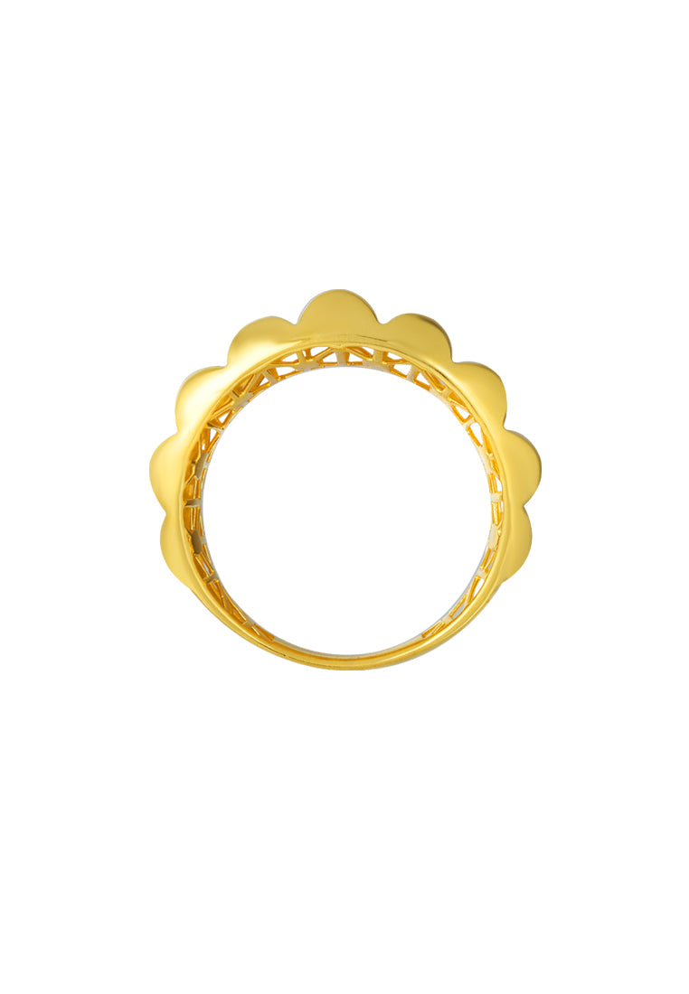 TOMEI Lusso Italia Cloud Ring, Yellow Gold 916