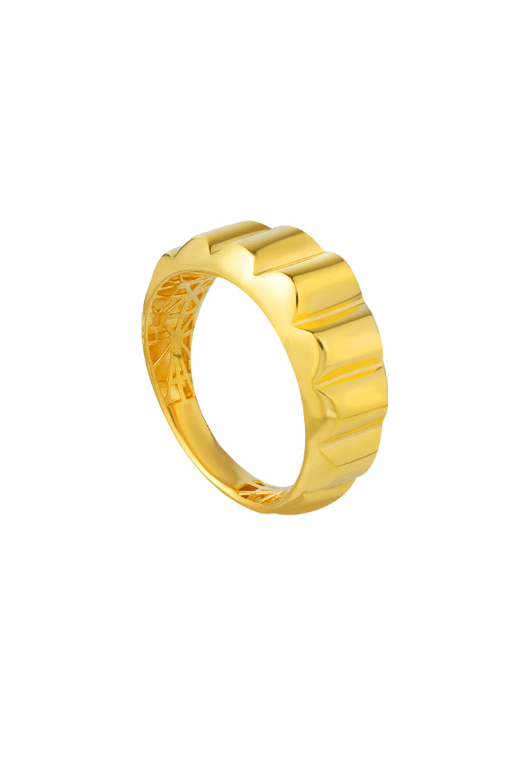 TOMEI Lusso Italia Cloud Ring, Yellow Gold 916