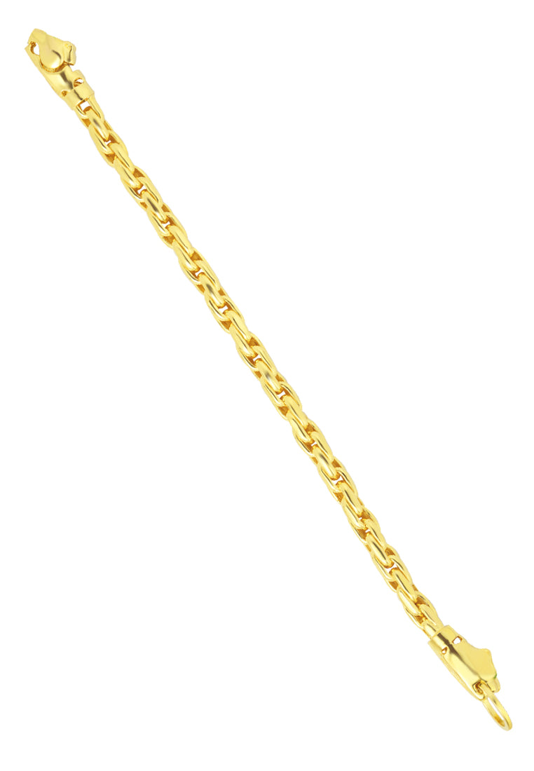 TOMEI Leopard Bracelet, Yellow Gold 916