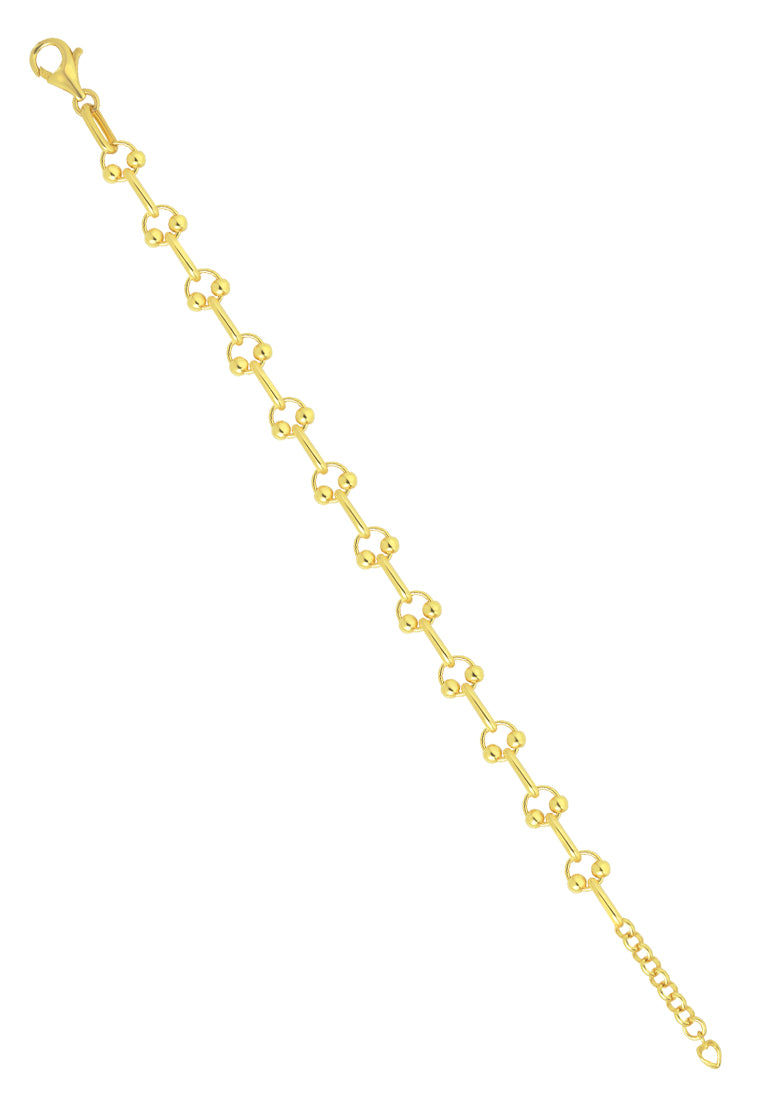 TOMEI Darling Beads Bracelet, Yellow Gold 916