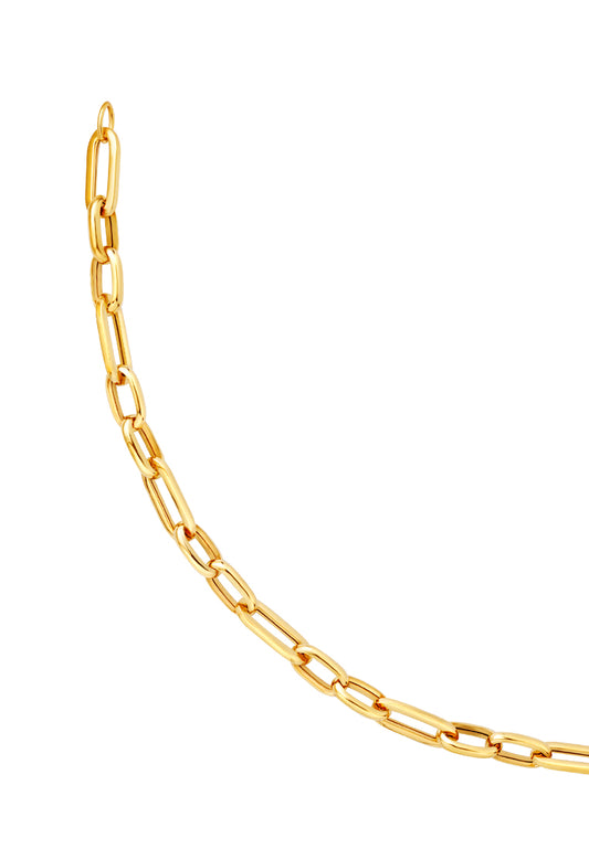 TOMEI Lusso Italia Gleaming Linked Bracelet, Yellow Gold 916