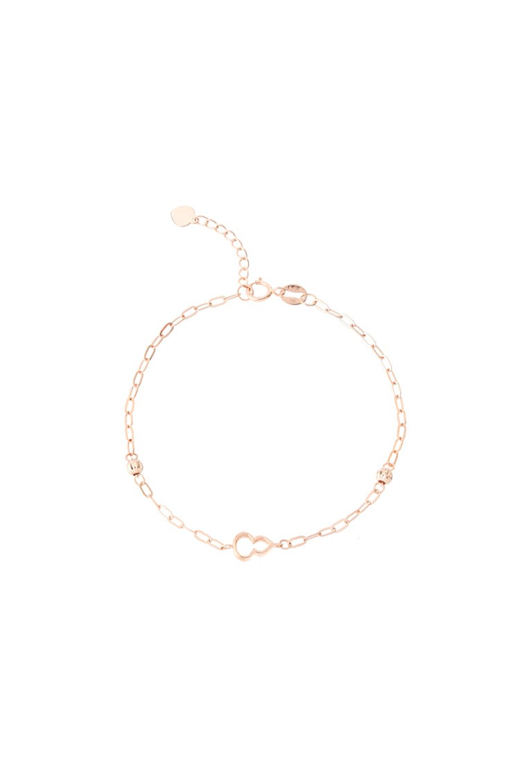 TOMEI Rouge Collection Gourd Bracelet, Rose Gold 750