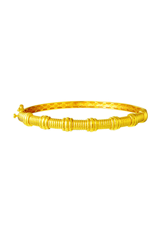 TOMEI Lusso Italia Bangle, Yellow Gold 916