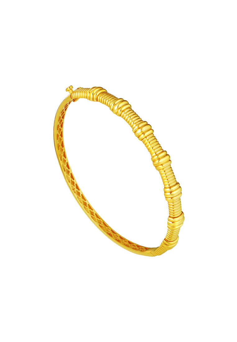 TOMEI Lusso Italia Bangle, Yellow Gold 916