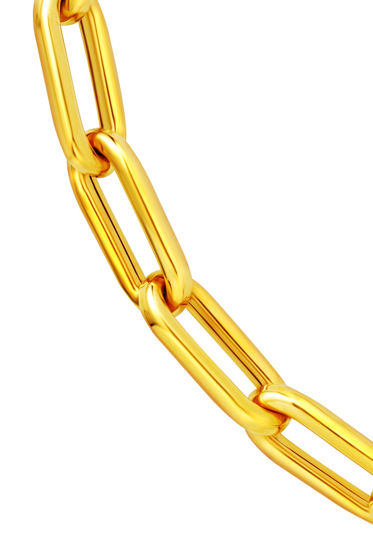 TOMEI Lusso Italia Linking Bracelet, Yellow Gold 916