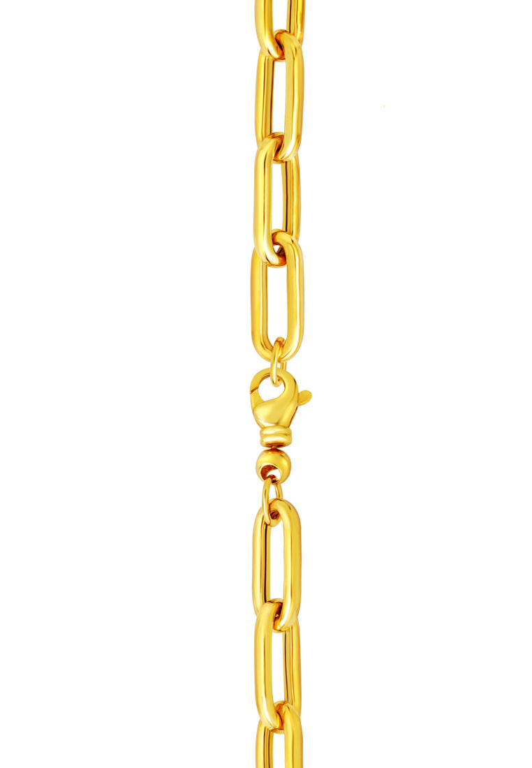 TOMEI Lusso Italia Linking Bracelet, Yellow Gold 916