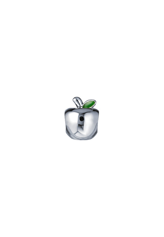 TOMEI Apple Charm, White Gold 585