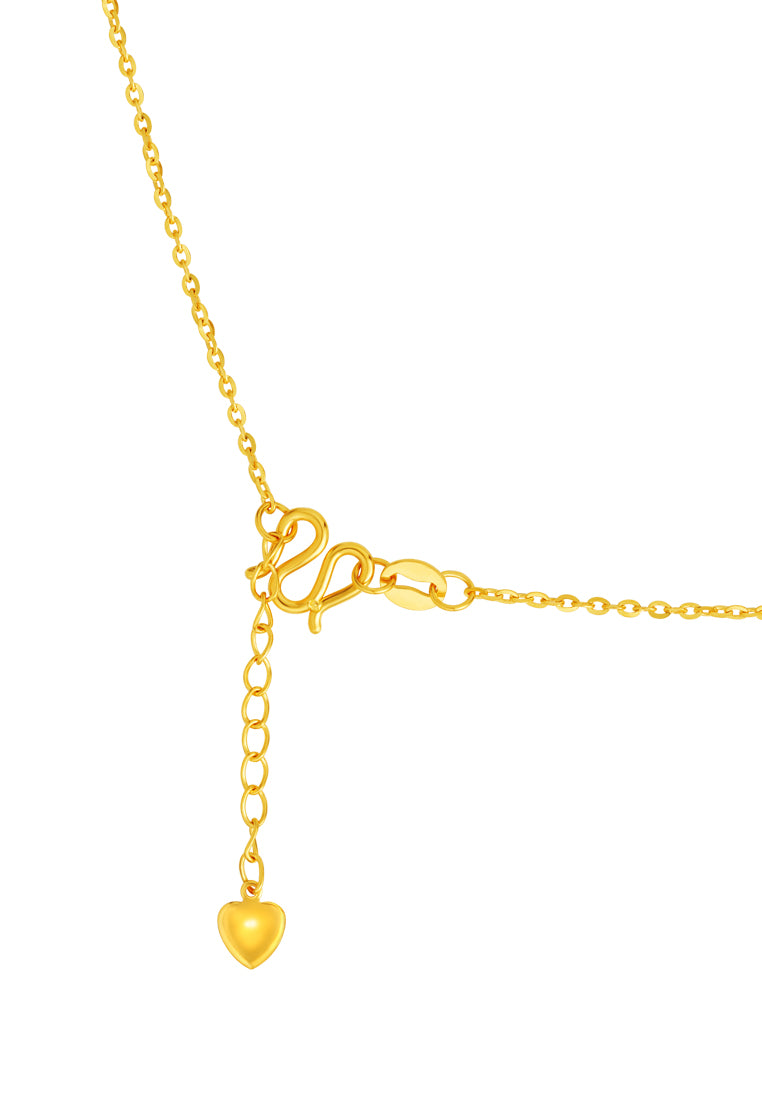 TOMEI Butterfly Necklace, Yellow Gold 999 (5G)