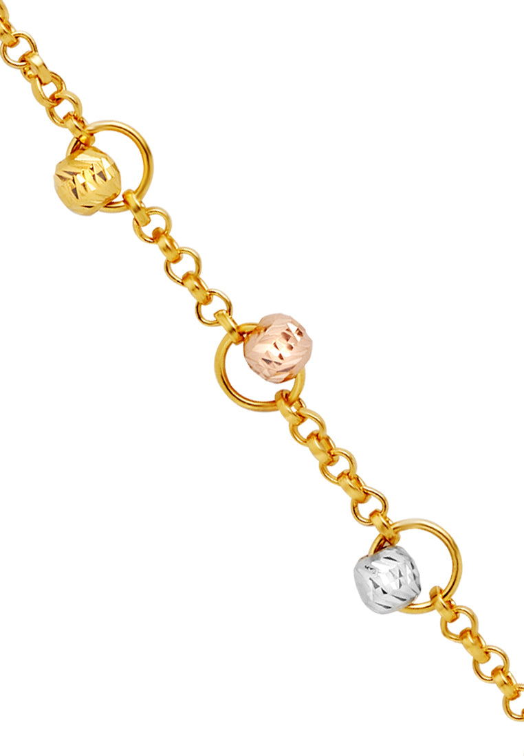 TOMEI Bracelet, Yellow Gold 916