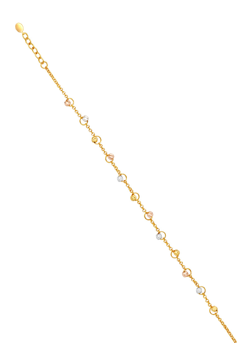 TOMEI Bracelet, Yellow Gold 916