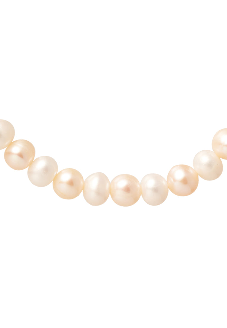 TOMEI [Online Exclusive ] Natural Pearl Bracelet I Light Multi-Tone