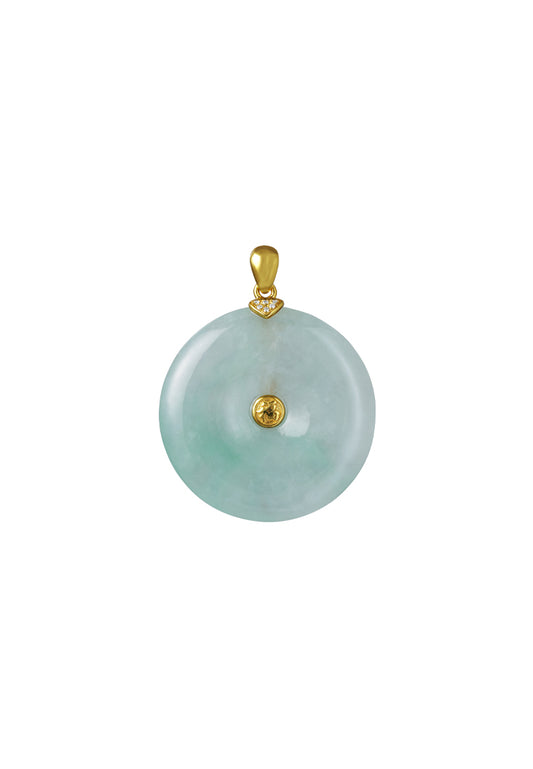 TOMEI Jade Of Completeness Pendant, Yellow Gold 750