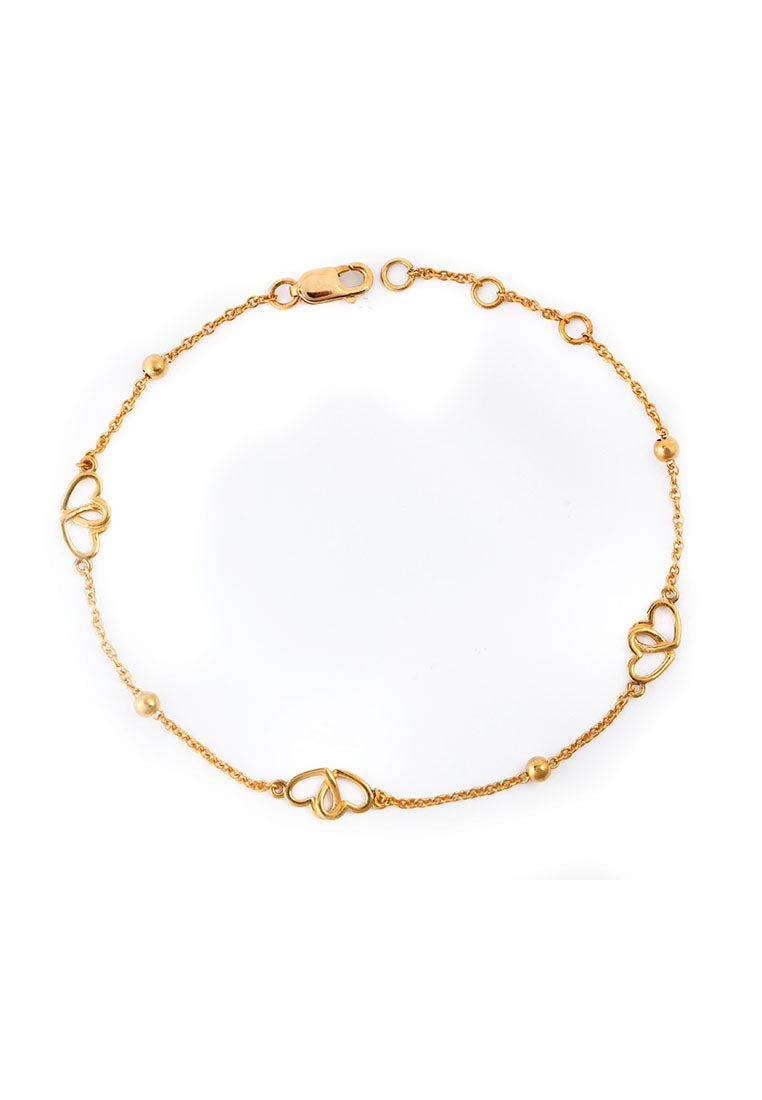 TOMEI Vignette of Loving Conviviality Bracelet, Yellow Gold 916