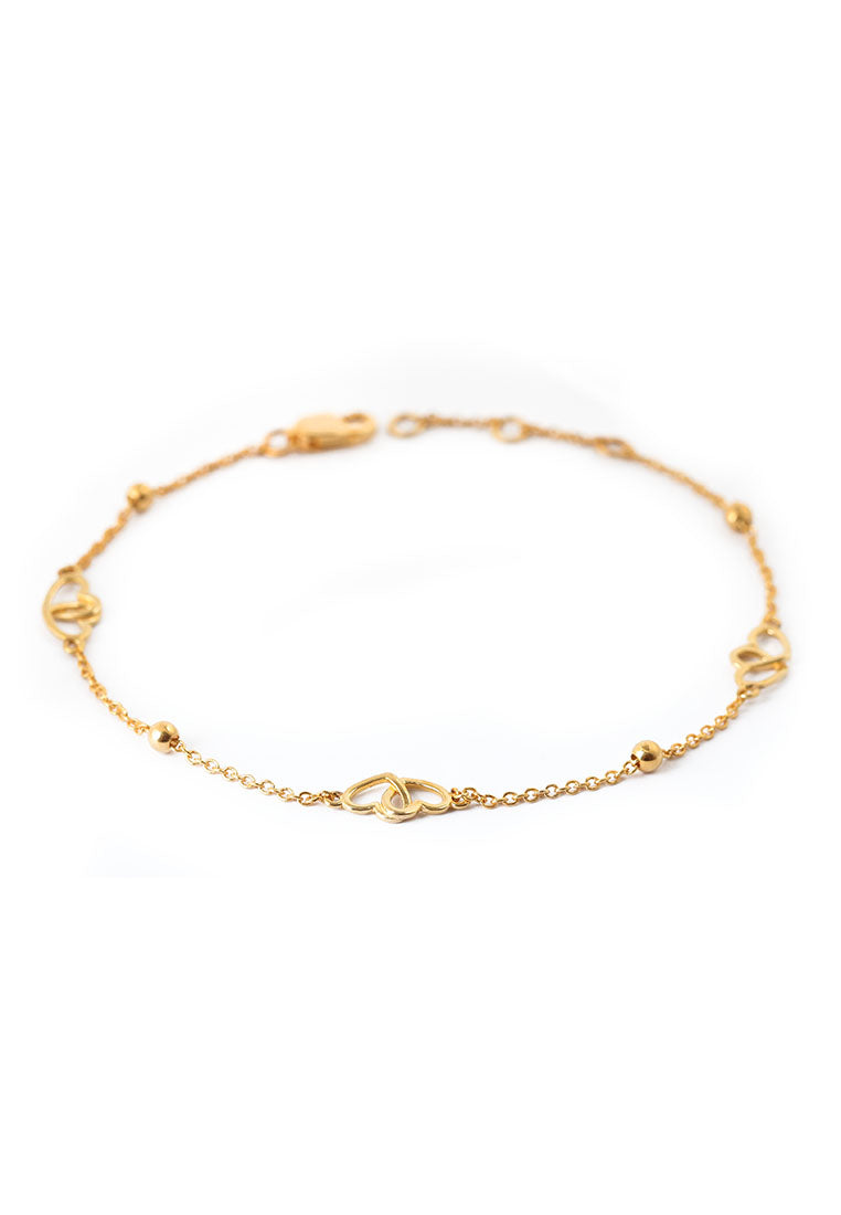 TOMEI Vignette of Loving Conviviality Bracelet, Yellow Gold 916