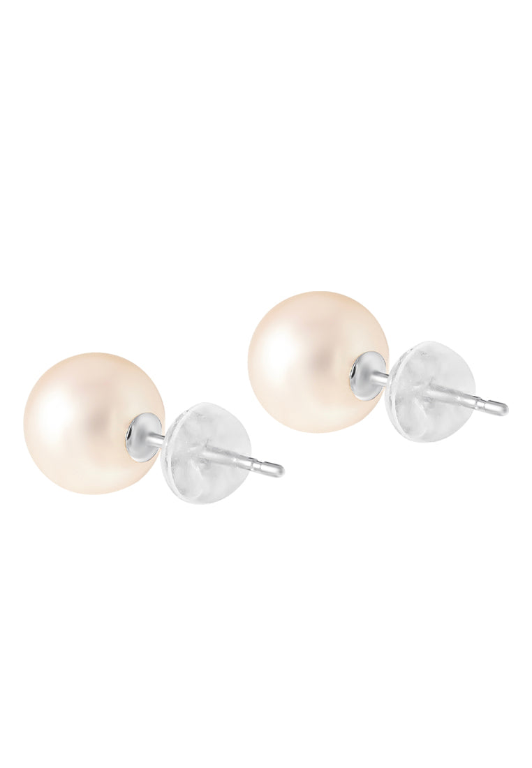 TOMEI Akoya Pearl Stud Earrings, 18K