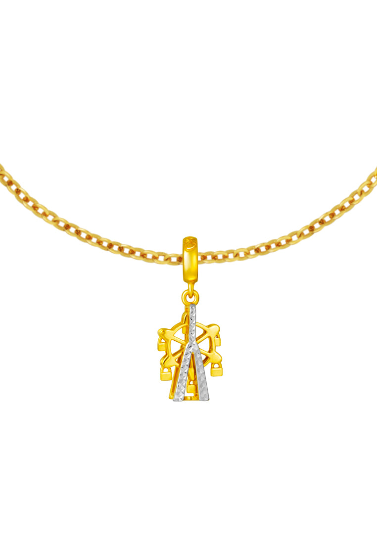 TOMEI Chomel Collection Ferris Wheel Charm, Yellow Gold 916