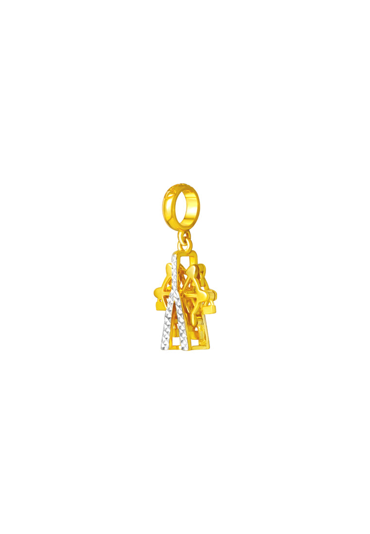 TOMEI Chomel Collection Ferris Wheel Charm, Yellow Gold 916