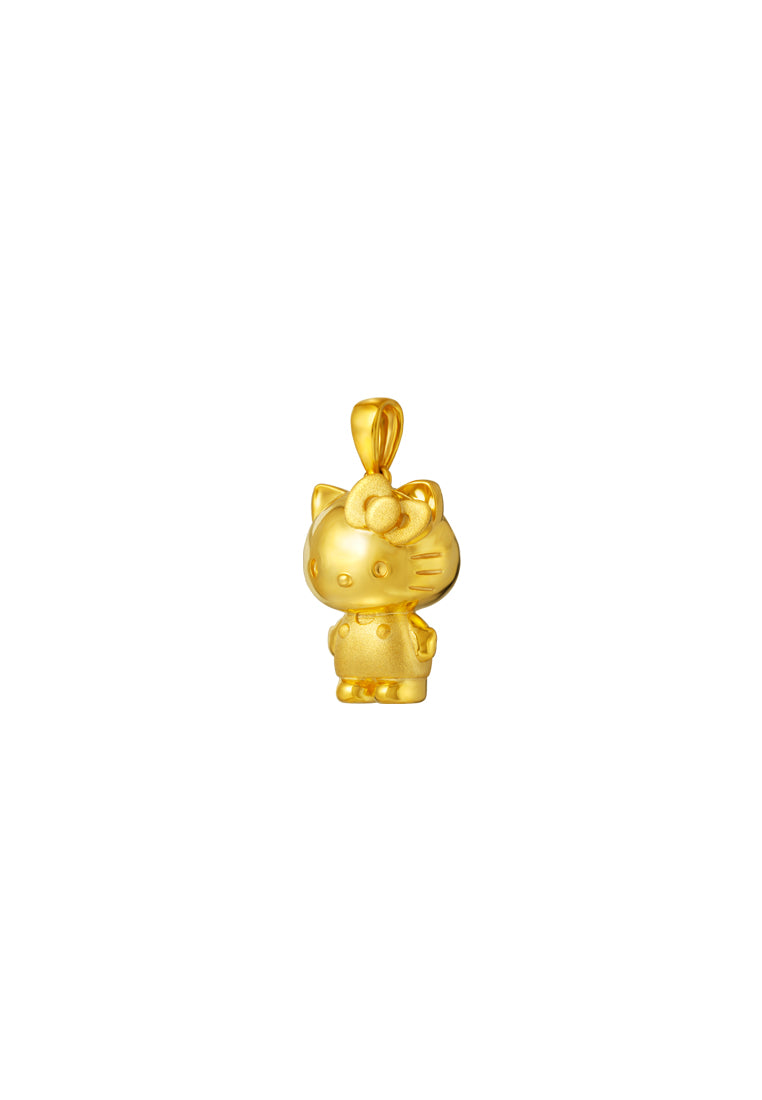 TOMEI X SANRIO Hello Kitty Pendant, Yellow Gold 916