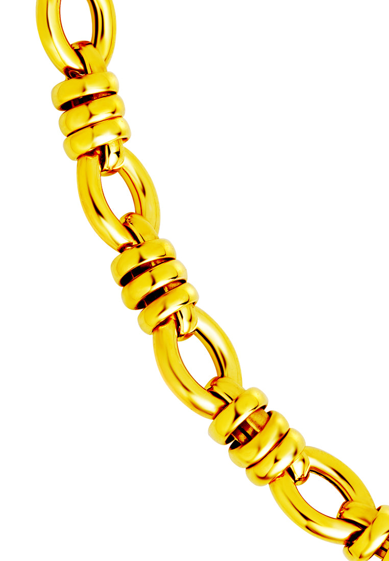 TOMEI Lusso Italia Knotting Bracelet, Yellow Gold 916