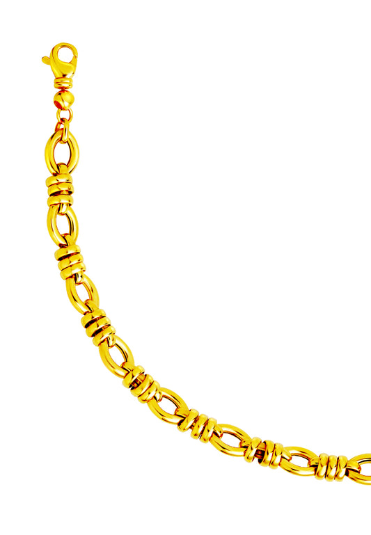 TOMEI Lusso Italia Knotting Bracelet, Yellow Gold 916