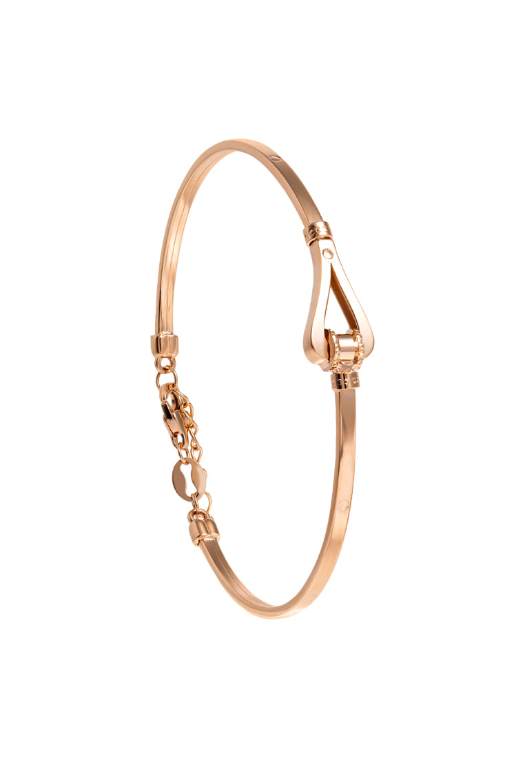 TOMEI Rouge Collection Bangle, Rose Gold 750