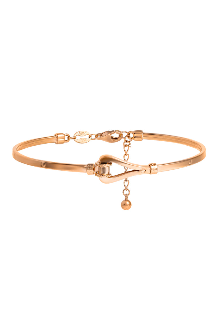 TOMEI Rouge Collection Bangle, Rose Gold 750