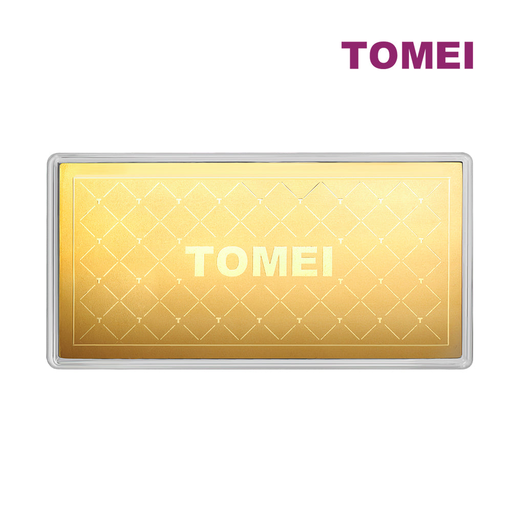 TOMEI X SANRIO Kuromi Gold Foil 1G, Yellow Gold 9999