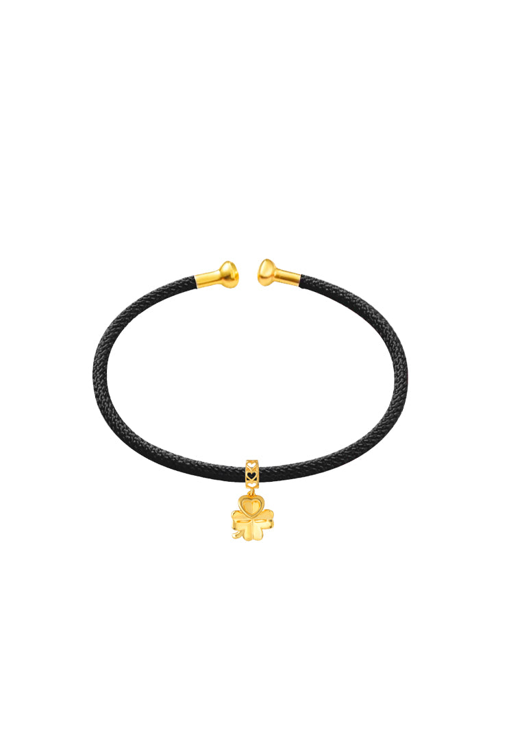 TOMEI Flower Charm, Yellow Gold 916