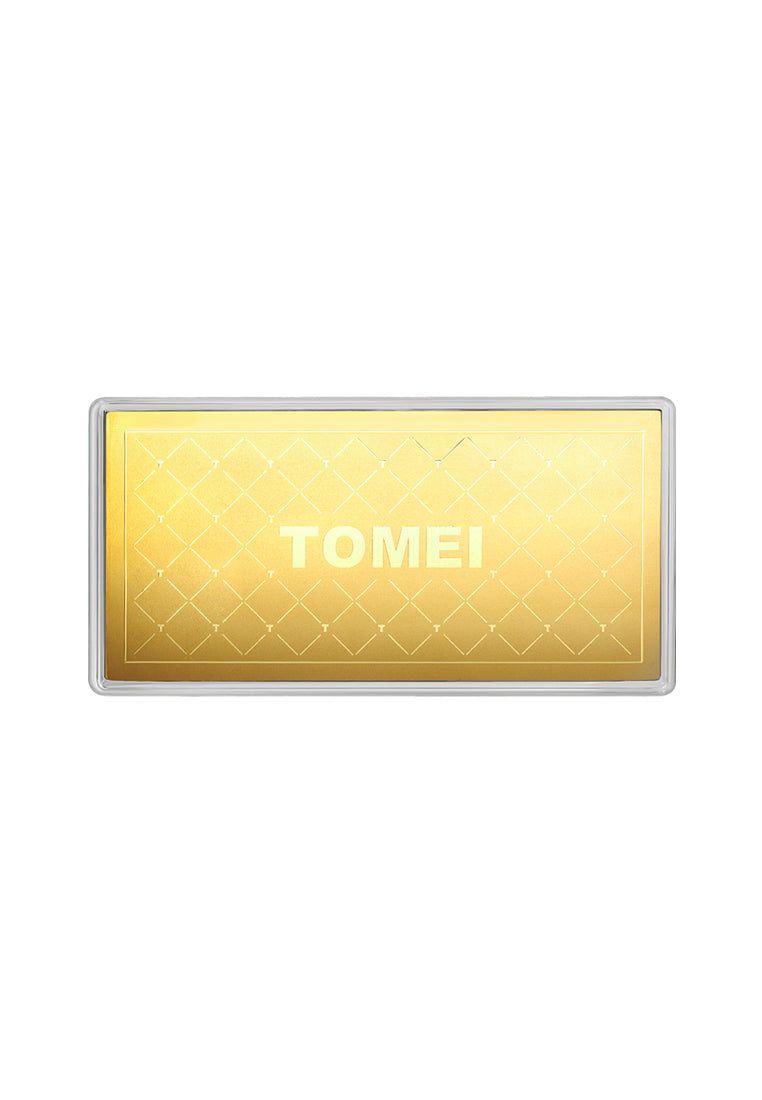 TOMEI 【金蛇献瑞】 Year Of The Snake Gold Foil 0.5G, Yellow Gold 9999