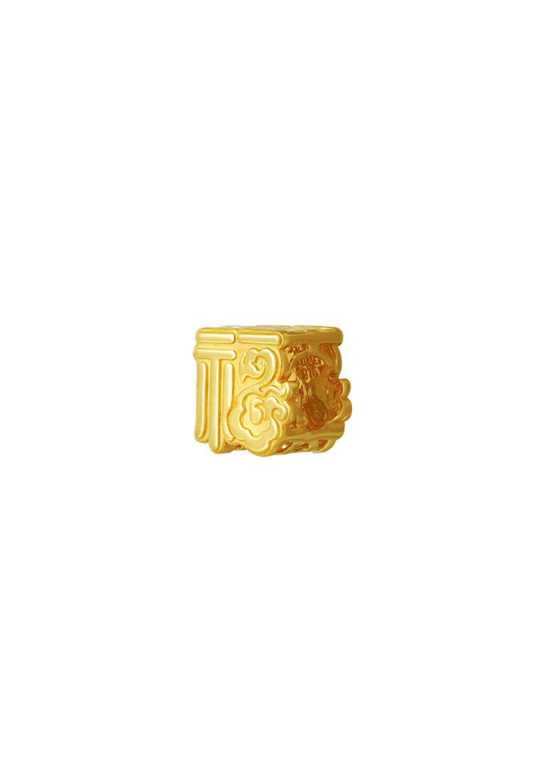 TOMEI Chomel Collection Fu-Zi Charm, Yellow Gold 916