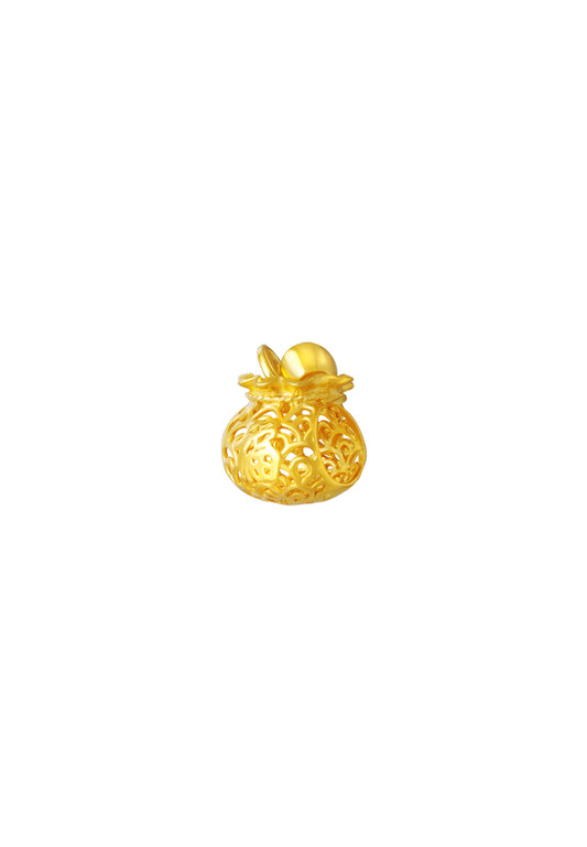 TOMEI Chomel Collection Fu-Dai Charm, Yellow Gold 916