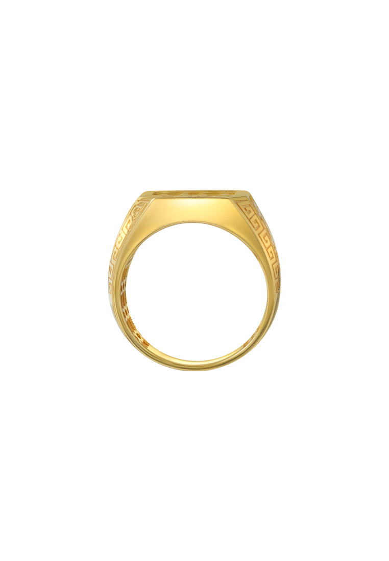 TOMEI Abacus Ring, Yellow Gold 916