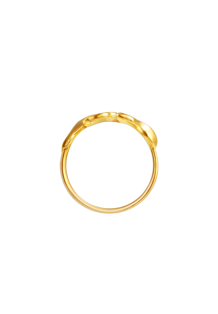 TOMEI x XIFU 【万物有灵】The Essence Of Nature Ring, Yellow Gold 999