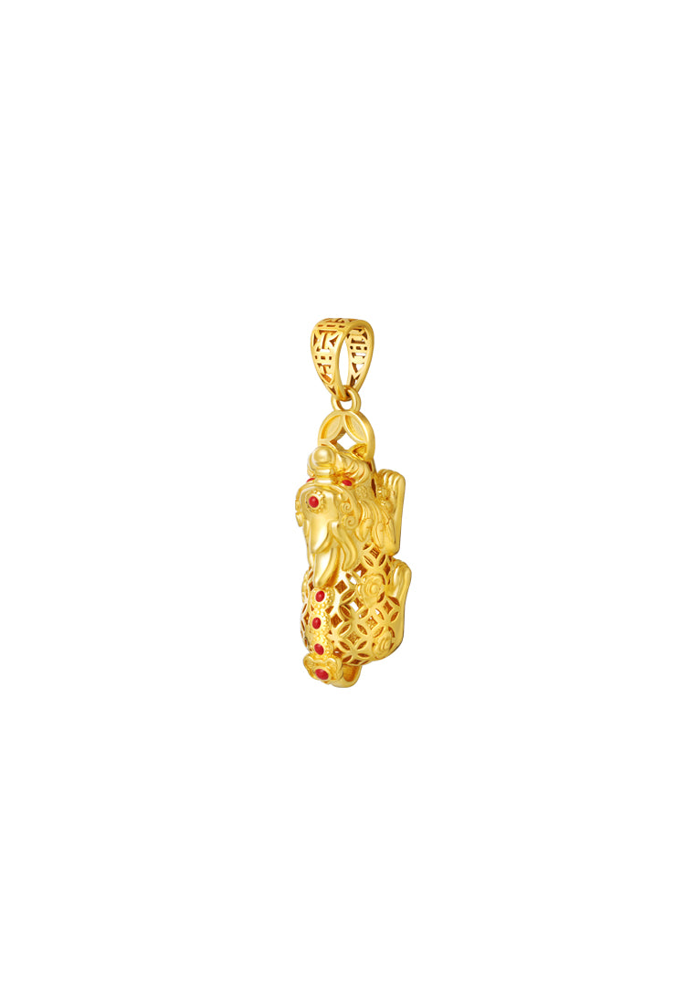 TOMEI PiXiu Pendant, Yellow Gold 916