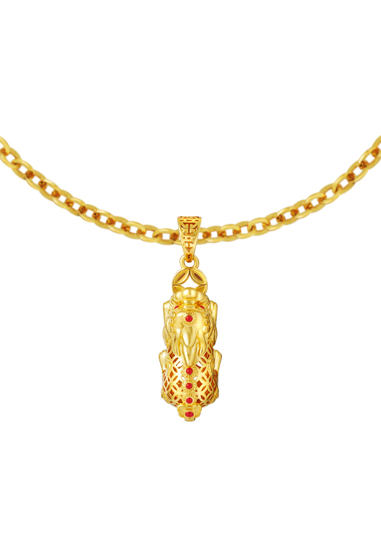 TOMEI PiXiu Pendant, Yellow Gold 916