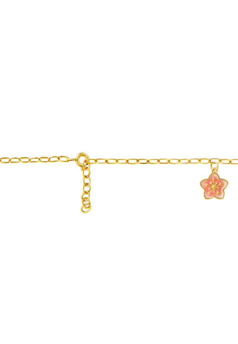 TOMEI Bracelet Of Endless Blessings, Yellow Gold 916