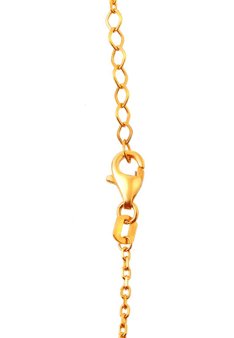 TOMEI Lusso Italia Fine Circle Kids Bracelet, Yellow Gold 916